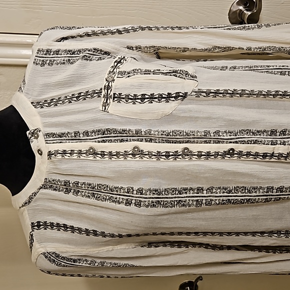 Free People Button Up Blouse - Picture 4 of 13